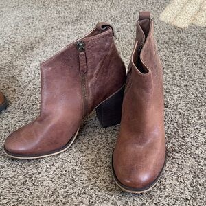 BP Brown Ankle Booties